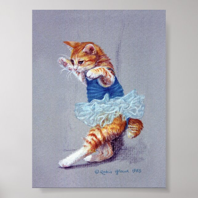 Póster Danza de gato (Frente)