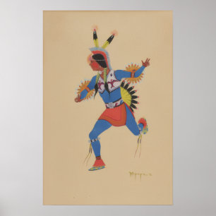 Póster Danza de Guerra (o El Corredor)