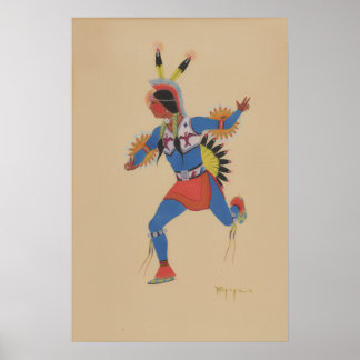 Póster Danza de Guerra (o El Corredor)