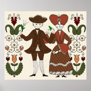 Póster Danza de la cosecha