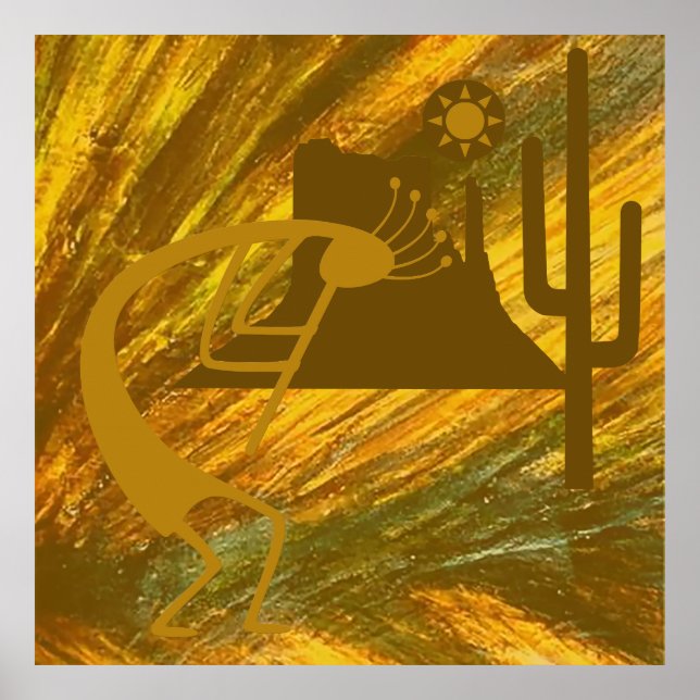 Póster Danza de la diedad del desierto (Frente)