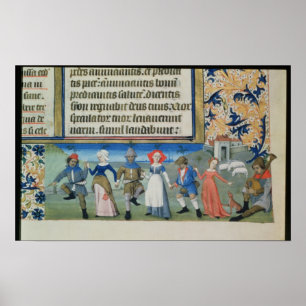 Póster Danza de los pastores