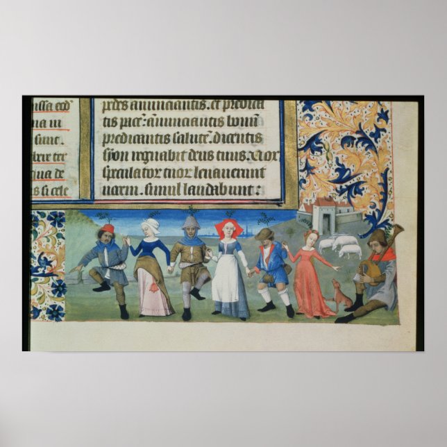 Póster Danza de los pastores (Frente)