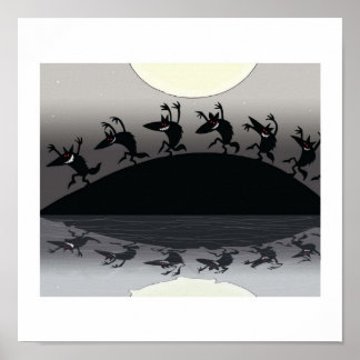 Póster Danza de los Werewolves