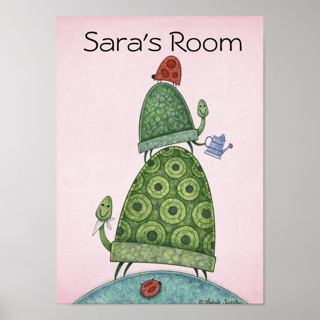 Póster Danza de Tortuga (Frente)