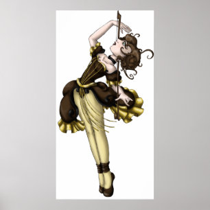 Póster Danza del violoncelo