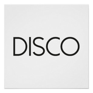 Póster Danza DISCO