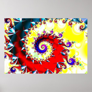 Póster danza espiral