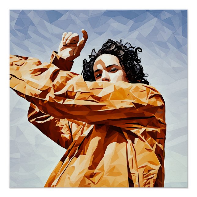 Póster Danza geométrica (Anverso)