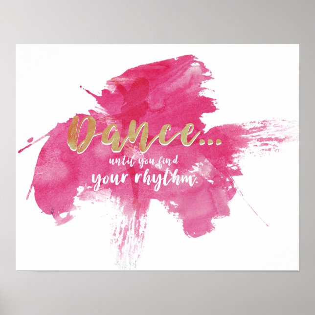 Póster Danza...hasta que encuentre su ritmo (Frente)