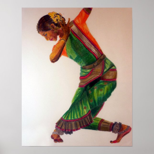 Póster Danza II de India (Frente)