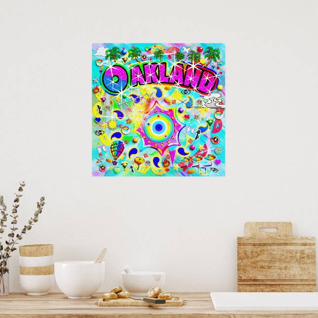 Póster Danza Mística de Oakland  (Cocina)