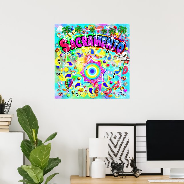 Póster Danza Mística de Sacramento  (Oficina en casa)