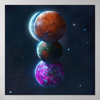 Póster Danza planetaria 