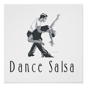 Póster Danza SUPERIOR de la salsa