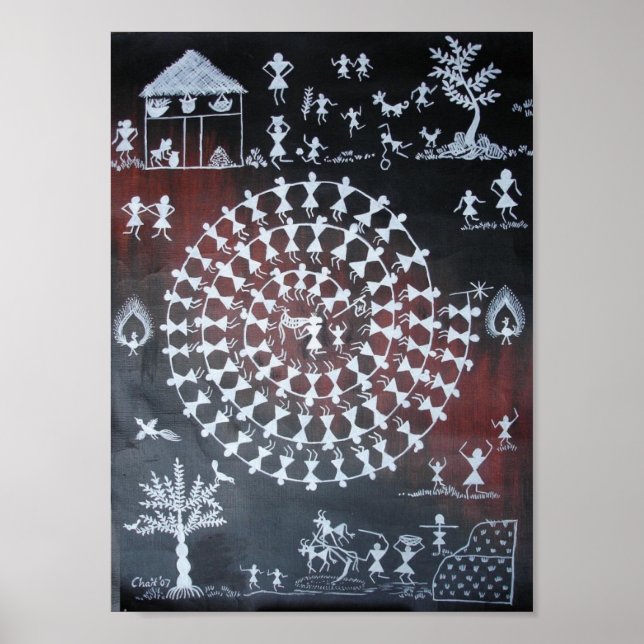 Póster Danza tradicional taarpa (Frente)