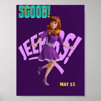 Póster ¡Daphne Blake Scoob! Poster de títulos de jeepers