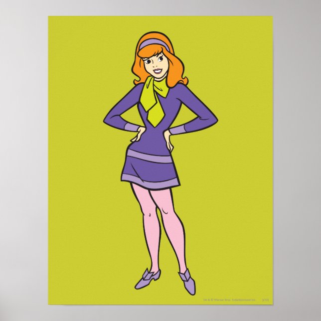 Póster Daphne da la mano en las caderas (Frente)