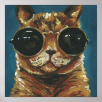 Dapper Animal | Gatito En Gafas De Sol