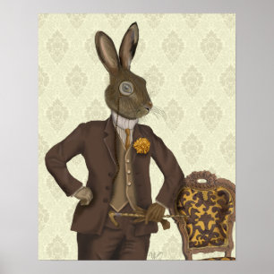 Póster Dapper Hare