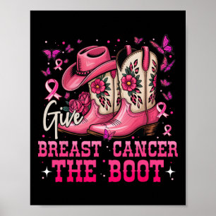 Póster Dar Cáncer De Mama El Cáncer De Bebé De Bebé