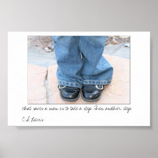 Póster Dar otro paso