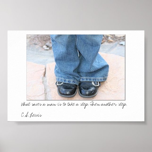 Póster Dar otro paso (Frente)