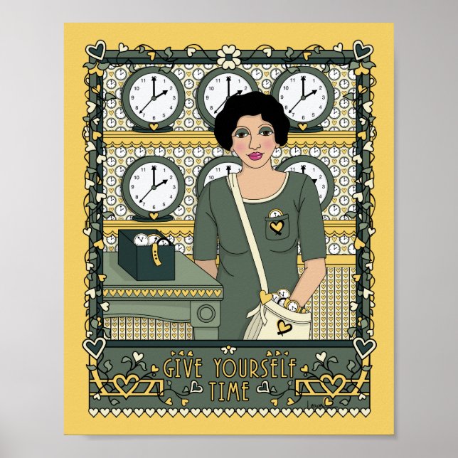 Póster Dar tiempo a sí mismo_C_8x10 Poster (Frente)