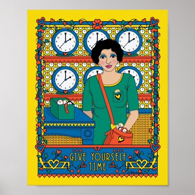 Póster Dar tu propio tiempo_B_8x10 Poster (Frente)