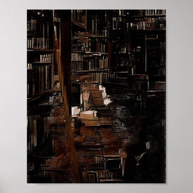 Póster Darc Academia Library (Frente)