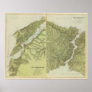 Póster Dardanelles Bosphorus, Constantinople