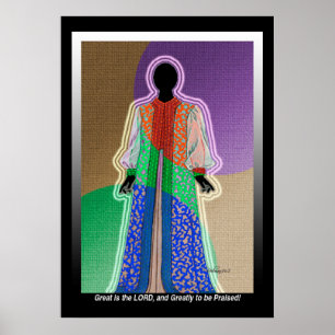 Póster ¡Daré gracias a Thee, SEÑOR de O mi dios!