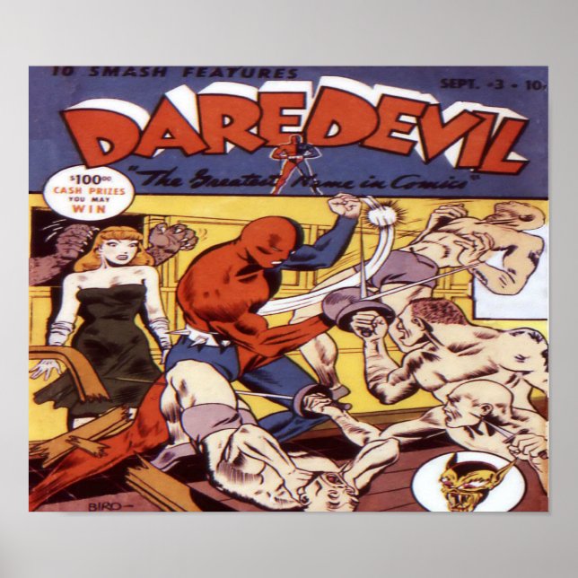 Póster Daredevil - Gran nombre en historietas - Poster (Frente)
