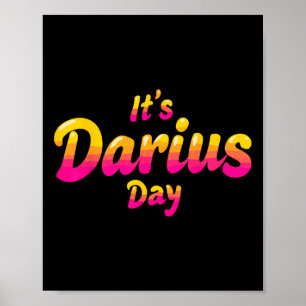 Póster Darius Day Meme divertido - Celebrar el amor3