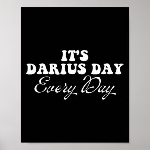 Póster Darius Day Meme divertido - Celebrar el amor4