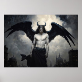 Póster Dark Angel Lucifer