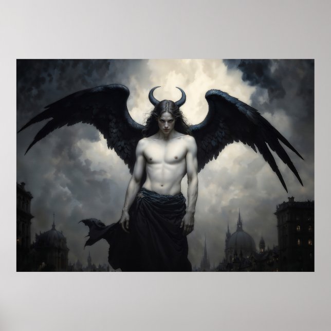 Póster Dark Angel Lucifer (Frente)