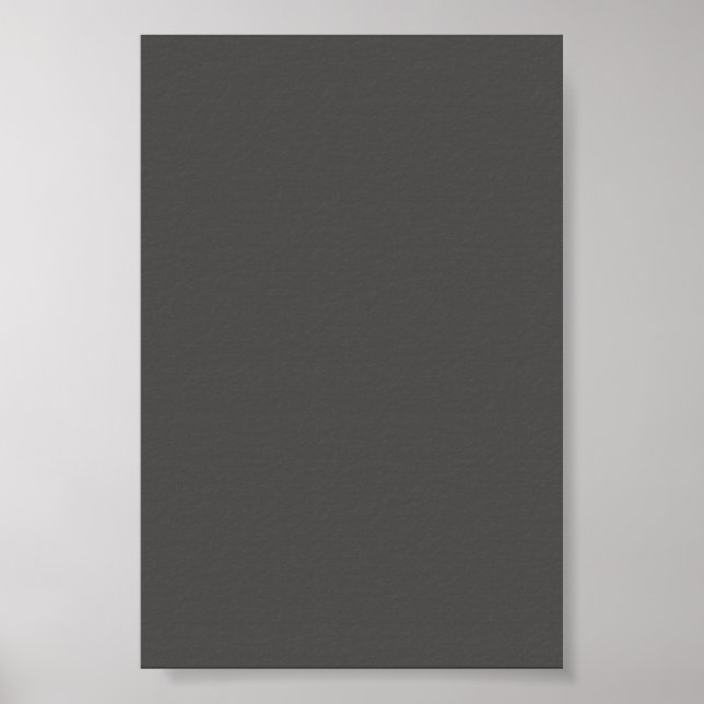 Póster Dark Charcoal Gray Background on a Poster (Frente)