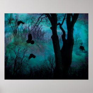 Póster Dark Crow Fantasy