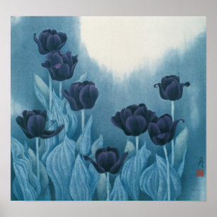 Póster Dark Flowers