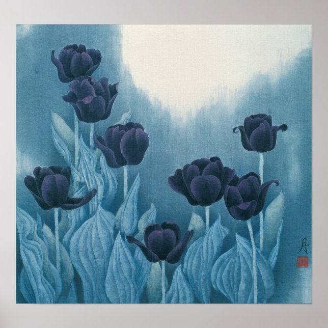 Póster Dark Flowers (Frente)