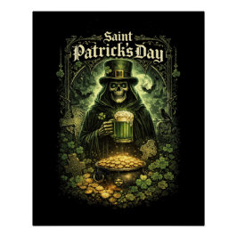 Póster Dark Luck of Saint Patrick