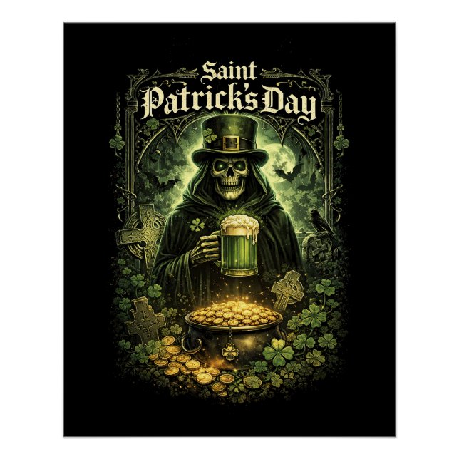 Póster Dark Luck of Saint Patrick (Anverso)