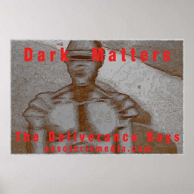 Póster "Dark Matters" 90cm x 60cm (Frente)