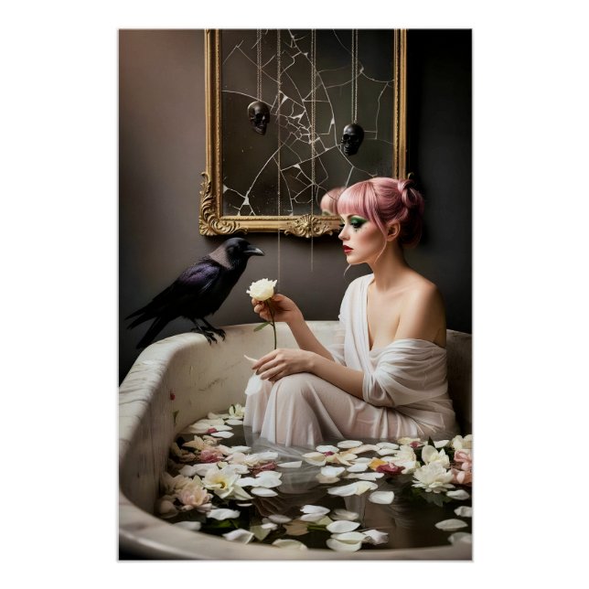 Póster Dark Romantic Gothic Design (Anverso)