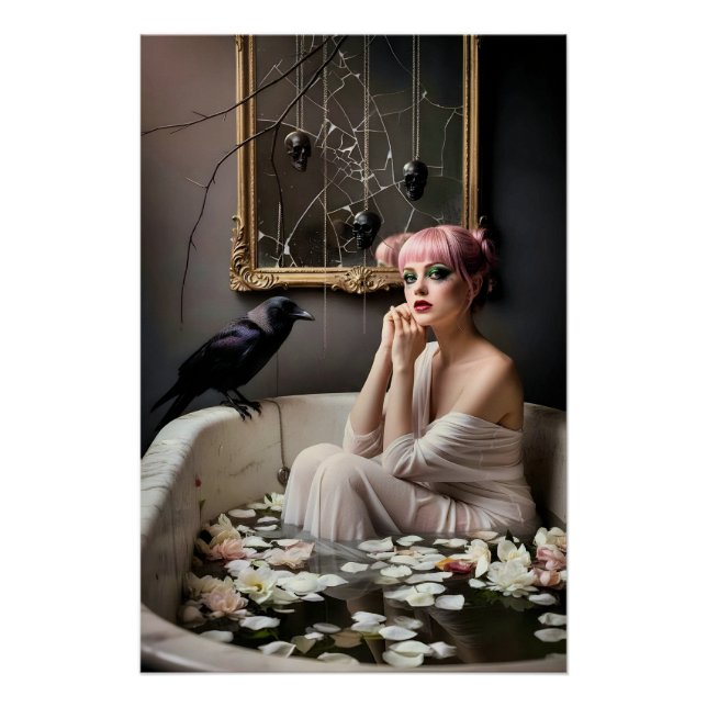 Póster Dark Romantic Gothic Design (Anverso)