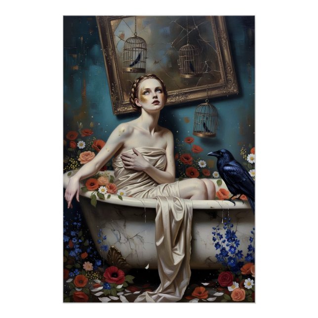 Póster Dark Romantic Gothic Design (Anverso)