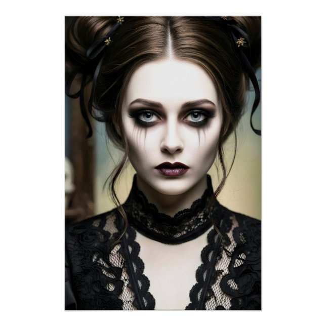 Póster Dark Romantic Gothic Design (Anverso)