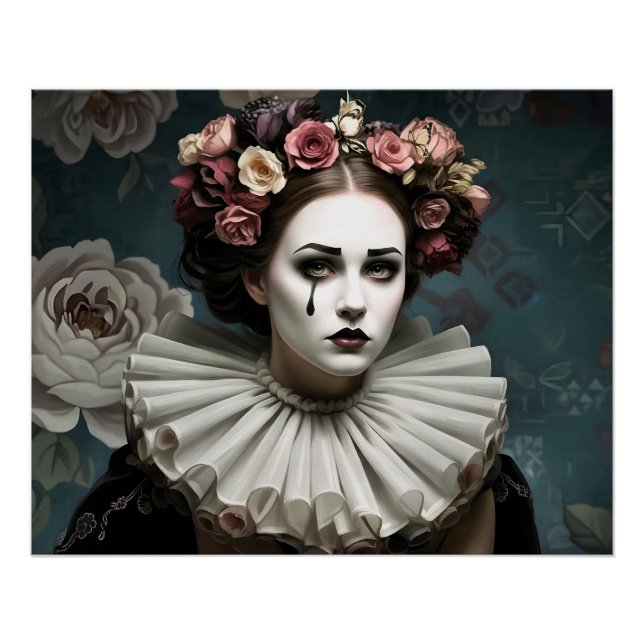 Póster Dark Romantic Gothic Design (Anverso)