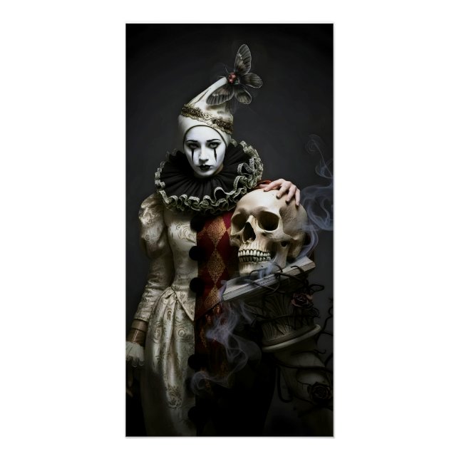 Póster Dark Romantic Gothic Design (Anverso)